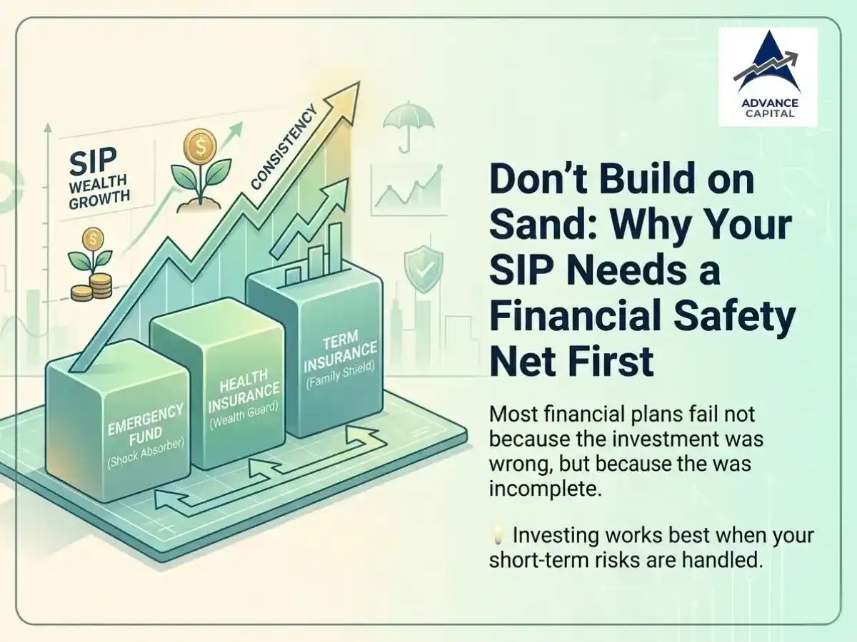 Don’t Build on Sand: Why Your SIP Needs a Financial Safety Net First
